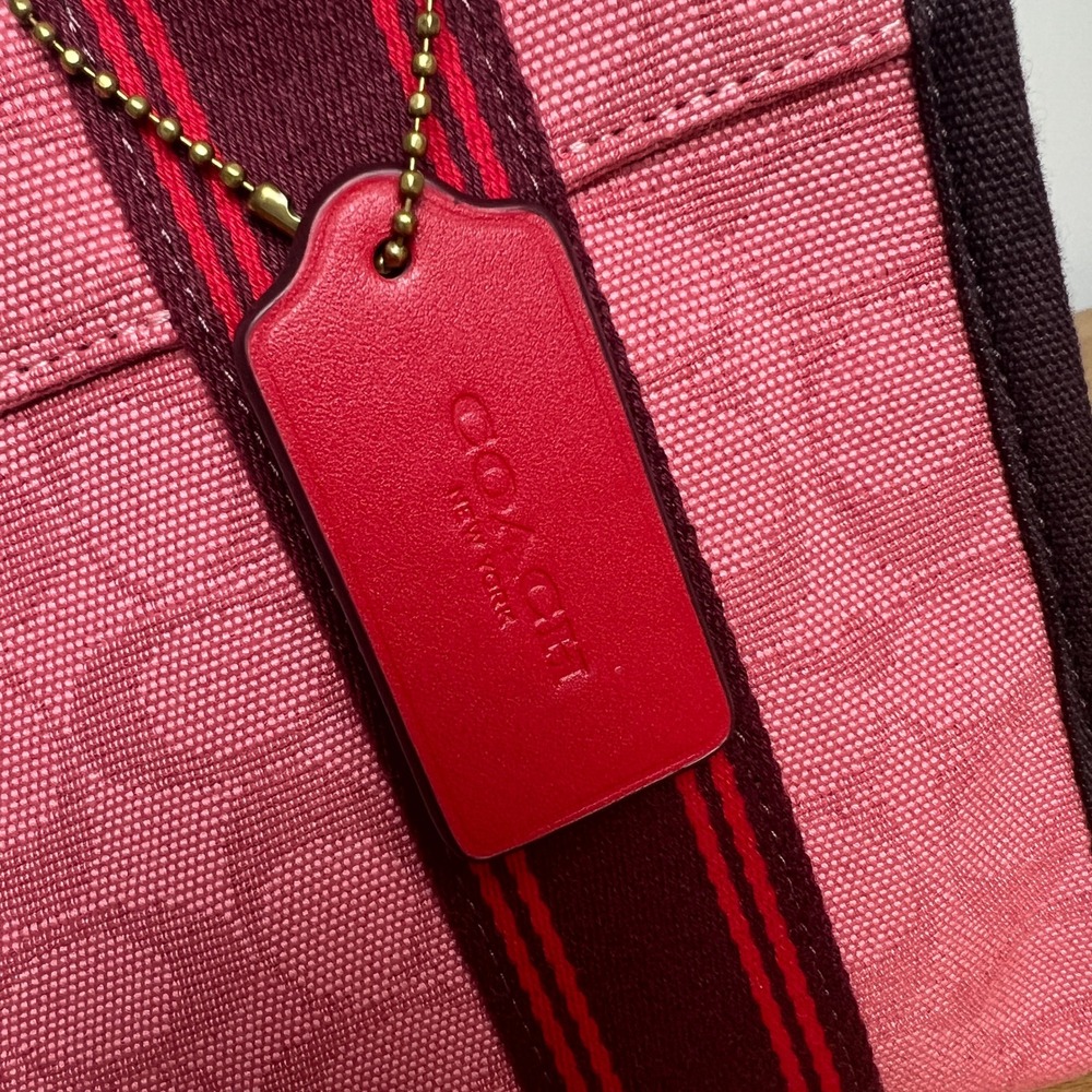 NWT Coach Spin Tote 27 in Taffy Light Pink Crossbody Handbag Purse - Picture 3 of 12